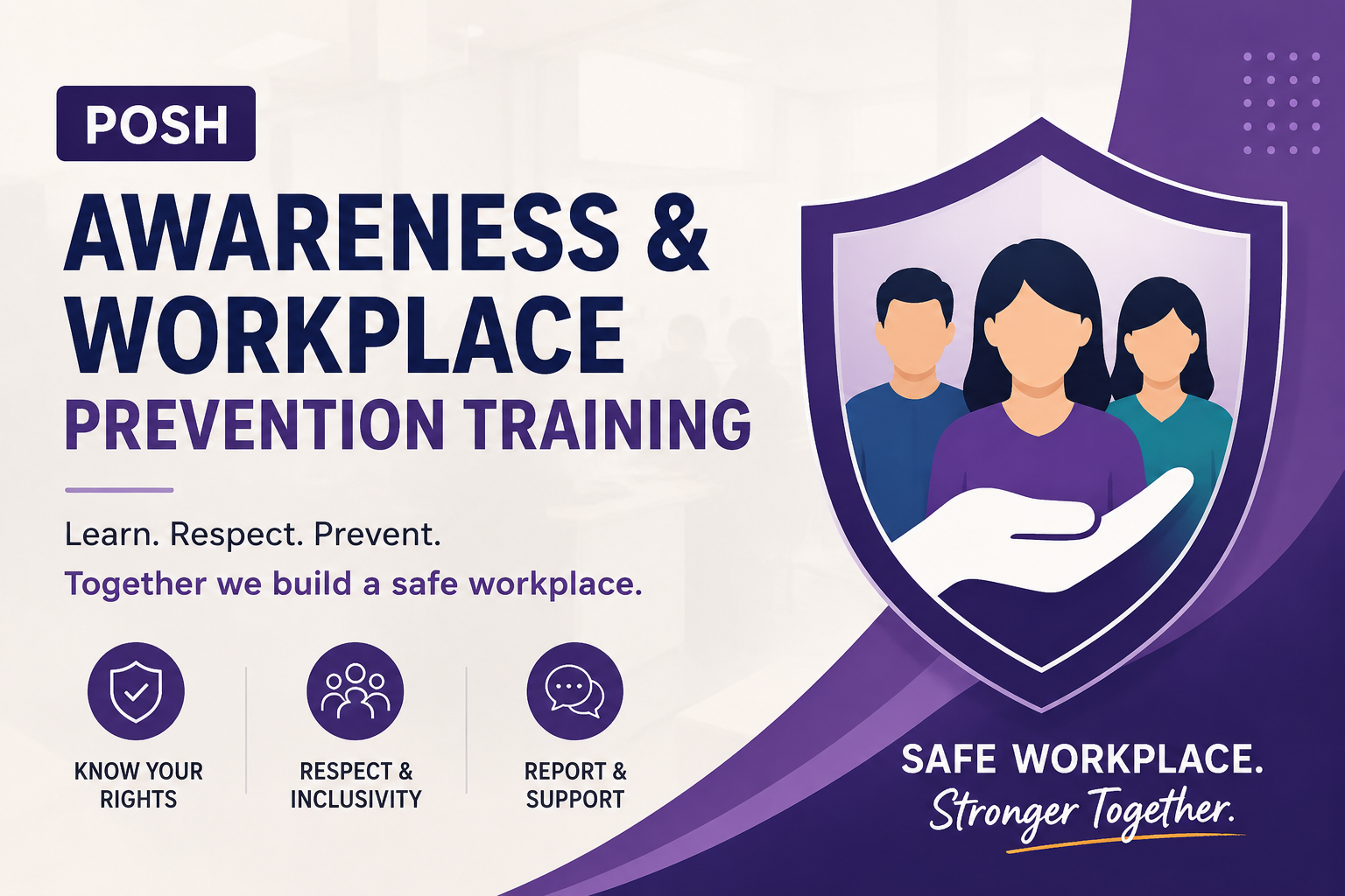 POSH Awareness & Workplace Prevention Training